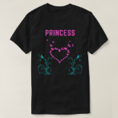 Cute Butterfly Princess  Tシャツ (デザイン正面)