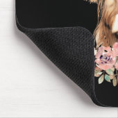 Cute By Cow Xmas Pajamas Christmas マウスパッド (コーナー)