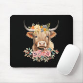 Cute By Cow Xmas Pajamas Christmas マウスパッド (マウス)