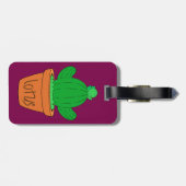 Cute Cactus Luggage Tag ラゲッジタグ (裏面横)