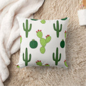 Cute Cactus Pattern クッション (ブランケット)