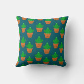 Cute cactus pillow クッション (裏面)