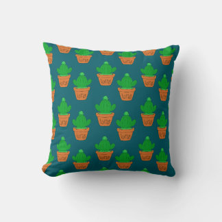 Cute cactus pillow クッション