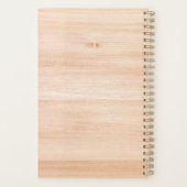 Cute Cakes Dessert Cafe with Name Planner プランナー手帳 (裏面)