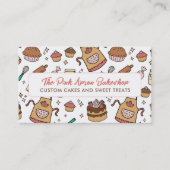 Cute Cakes Home Bakery  名刺 (正面)