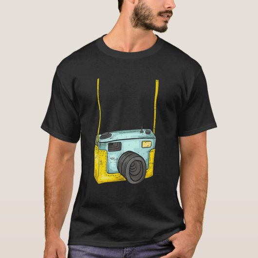 Cute Camera Camera Lover Photojournalist Tシャツ (正面)