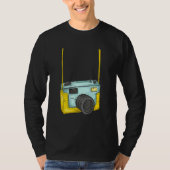 Cute Camera Camera Lover Photojournalist Tシャツ (正面)