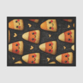 Cute Candy Corn Repeat Design DW1 Decoupage 薄葉紙 (正面)