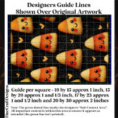 Cute Candy Corn Repeat Design DW1 Decoupage 薄葉紙