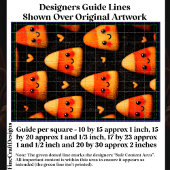 Cute Candy Corn Repeat Design DW1F Decoupage 薄葉紙