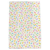 Cute Candy Sprinkles Pattern Gift Bag ミディアムペーパーバッグ (裏面)