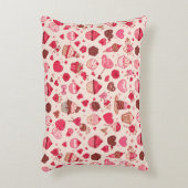 Cute Candy & Sweets Valentine Seamless Pattern  アクセントクッション (正面(垂直))