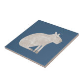 Cute Capybara  タイル (側面)