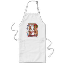 Cute Capybara Christmas Lights Festive Party