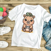Cute Capybara Gamer Anime Turtle Kawaii Gaming  Tシャツ