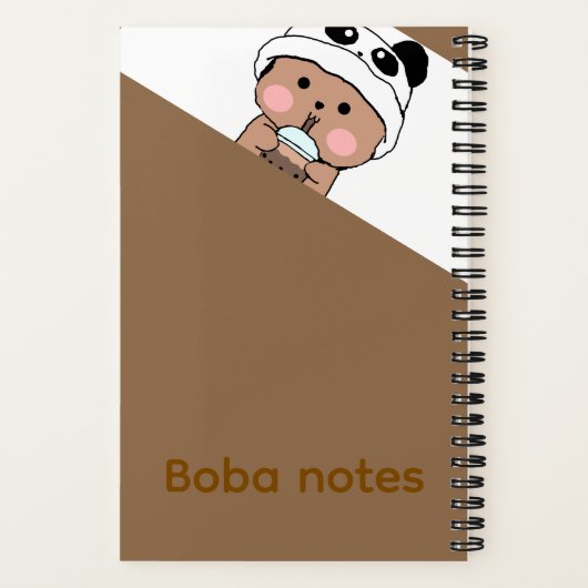 Cute capybara notebook ノートブック (裏面)