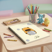 Cute Capybara Notebook – A Gentle Design for Kids ノートブック
