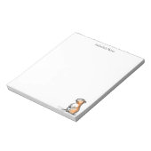 Cute Capybara Sketch  ノートパッド (回転)