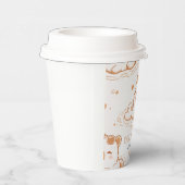 Cute Capybara With Sunglasses Kids Birthday Party 紙コップ (右)