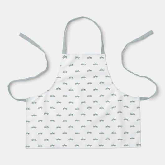Cute Car Pattern Apron エプロン (正面)