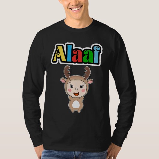 Cute Carnival Animal, Kölle Alaaf, Party Moose Tシャツ (正面)