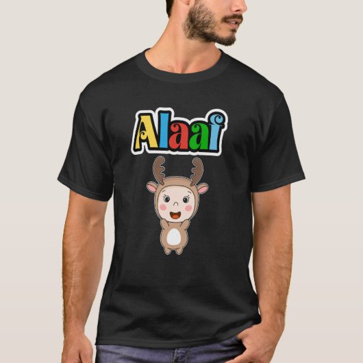 Cute Carnival Animal Kölle Alaaf Party Moose Tシャツ (正面)