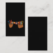 Cute Carpenter Tool Belt Future Craftsman 名刺 (正面/裏面)