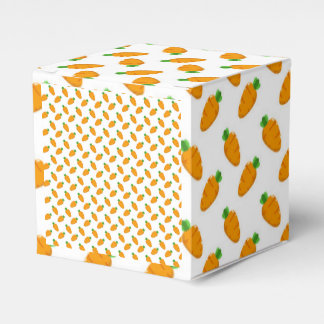 Cute Carrot Pattern Kids Birthday Party Favor Box フェイバーボックス
