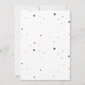 Cute Cartoon Animals Gender Neutral Baby Shower 招待状 (裏面)