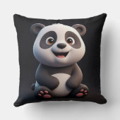 Cute Cartoon Baby Panda クッション (裏面)