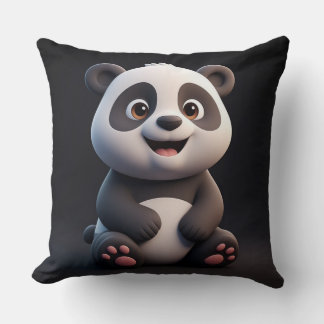Cute Cartoon Baby Panda クッション