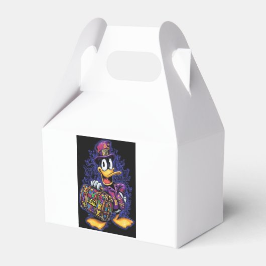 Cute Cartoon Character Party Favor Box フェイバーボックス (正面サイド)
