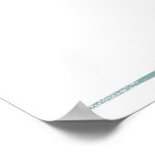 Cute Cartoon Dachshund Illustration – Funny Sausag ポスター (角)