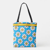 Cute Cartoon Daisy トートバッグ (裏面)