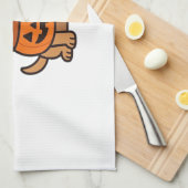 Cute Cartoon Dog Trick-or-Treating Classic T-Shirt キッチンタオル (四つ折り)