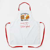 Cute Cartoon Food Custom Valentine Gift Apron エプロン (正面)