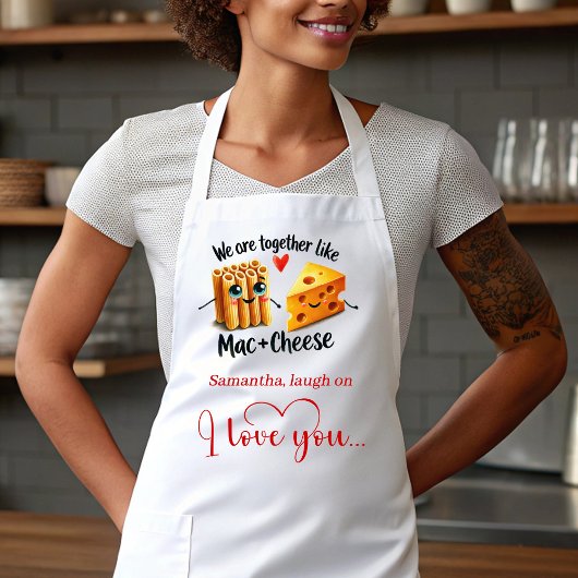 Cute Cartoon Food Custom Valentine Gift Apron エプロン