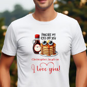 Cute Cartoon Food Valentine Gift Personalized Man Tシャツ