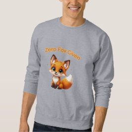 Cute Cartoon Fox – Adorable Kawaii Style スウェットシャツ