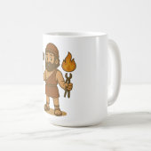 Cute Cartoon Hermes Greek Mythology コーヒーマグカップ (正面右)