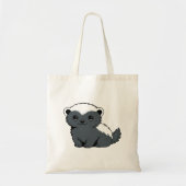 Cute Cartoon Honey Badger トートバッグ (正面)