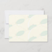 Cute Cartoon Lemon Custom Just a Note ノートカード (裏面)