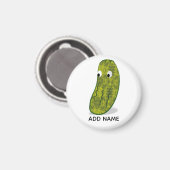 Cute Cartoon Pickle Drawing マグネット (正面/裏面)