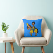Cute cartoon princess throw pillow クッション (椅子)
