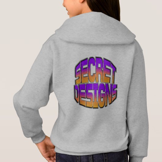 Cute Cartoon Pullover Sweatshirt for Boys and Girl (裏面)