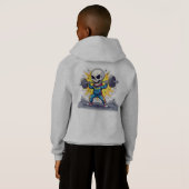 “Cute Cartoon Skeleton Weightlifter • Funny Gym Ba (裏面フル)