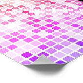 Cute Cartoon Smiling Sun  with Sweet Bumblebee    ポスター (角)