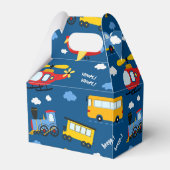 Cute Cartoon Vehicles Pattern  フェイバーボックス (裏面サイド)