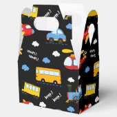 Cute Cartoon Vehicles Pattern  フェイバーボックス (オープン)