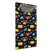 Cute Cartoon Vehicles Pattern  ミニクリップボード (アングル)